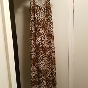 Leopard print sundress